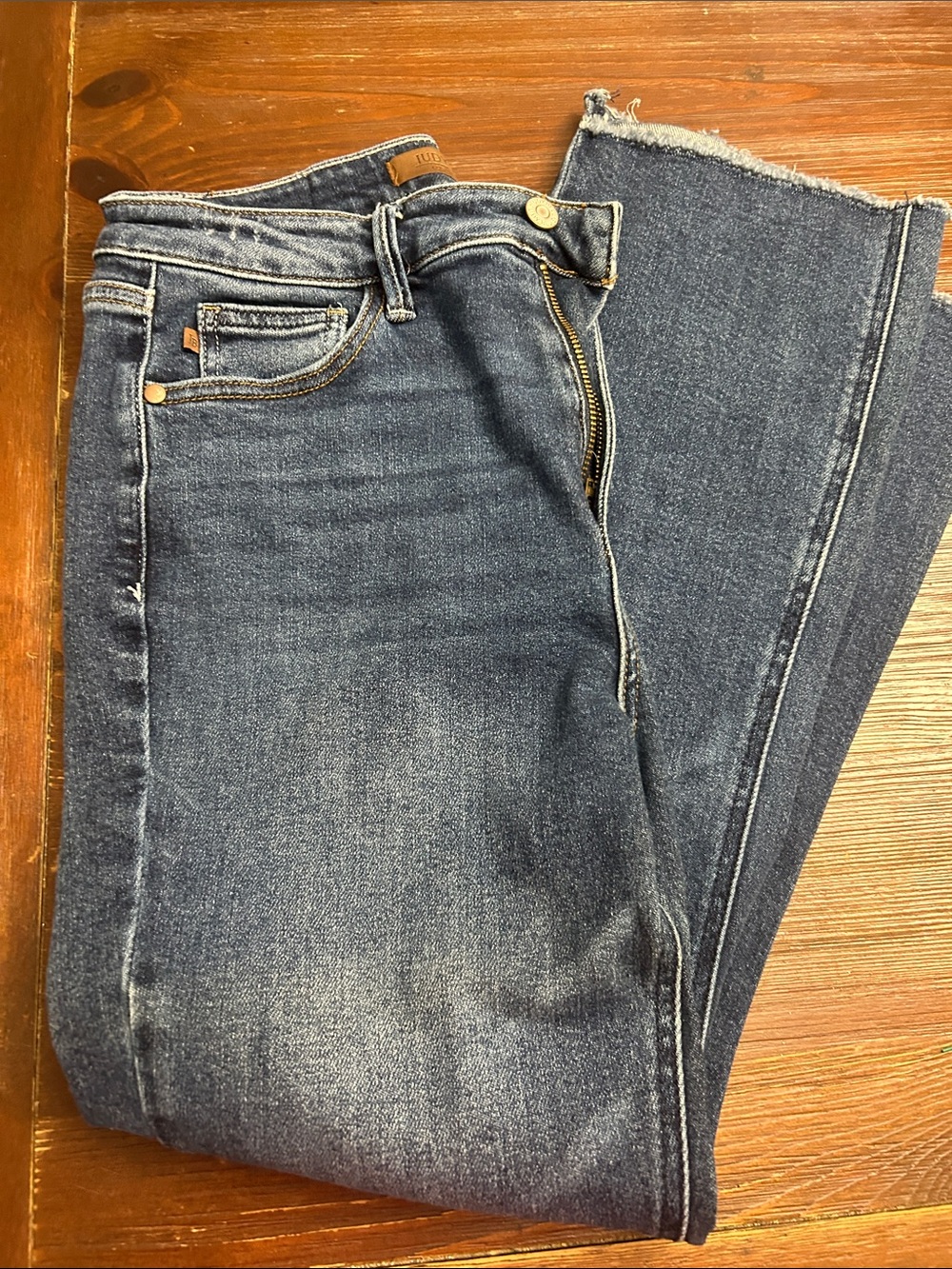 Judy Blue Medium Wash Kick Flare Jeans